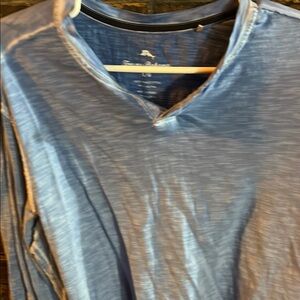 Tommy Bahama Blue V-Neck Shirt